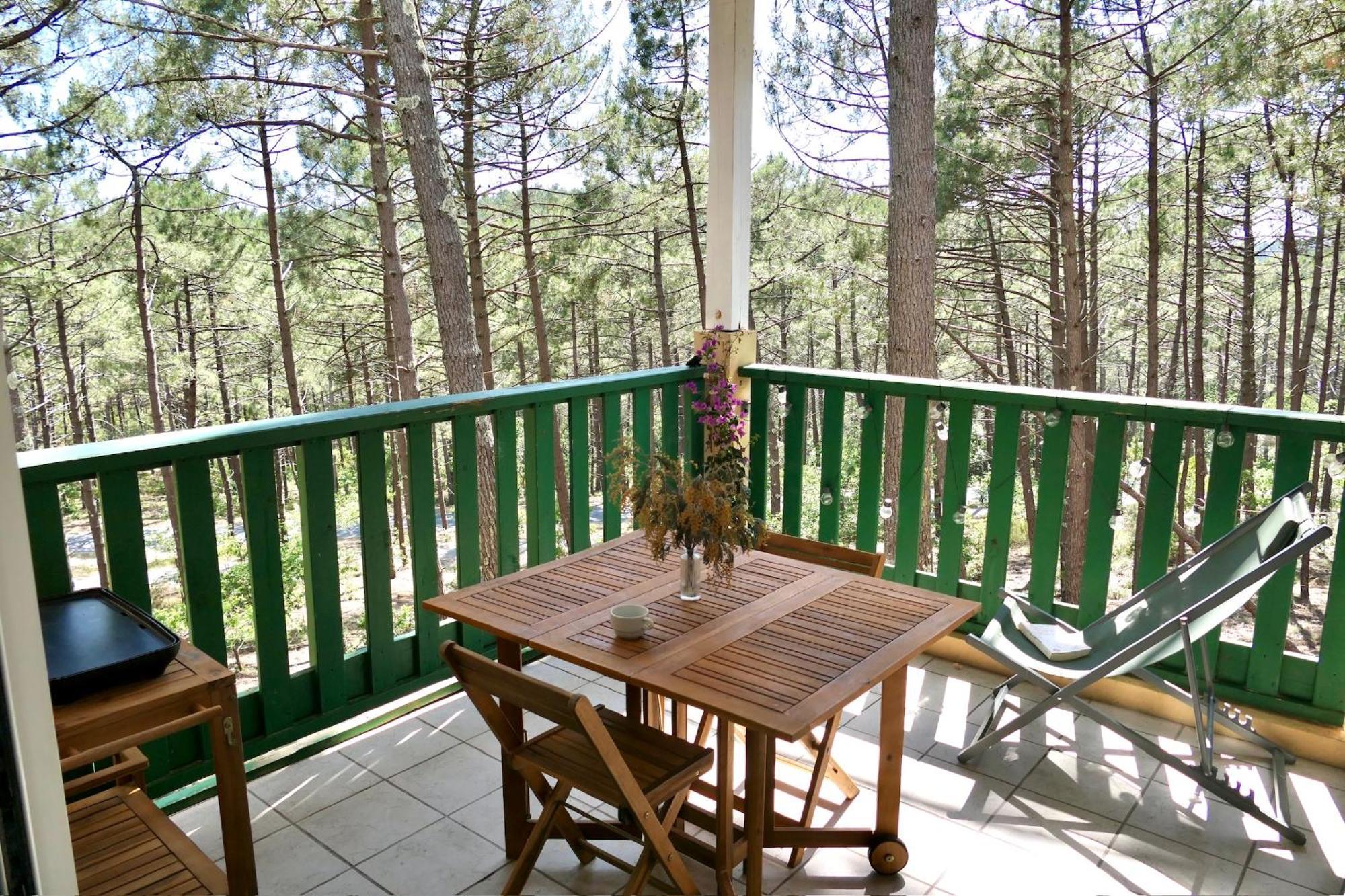 Apt Les Grands Pins, Entre Foret, Lac Et Ocean 卡尔康 外观 照片
