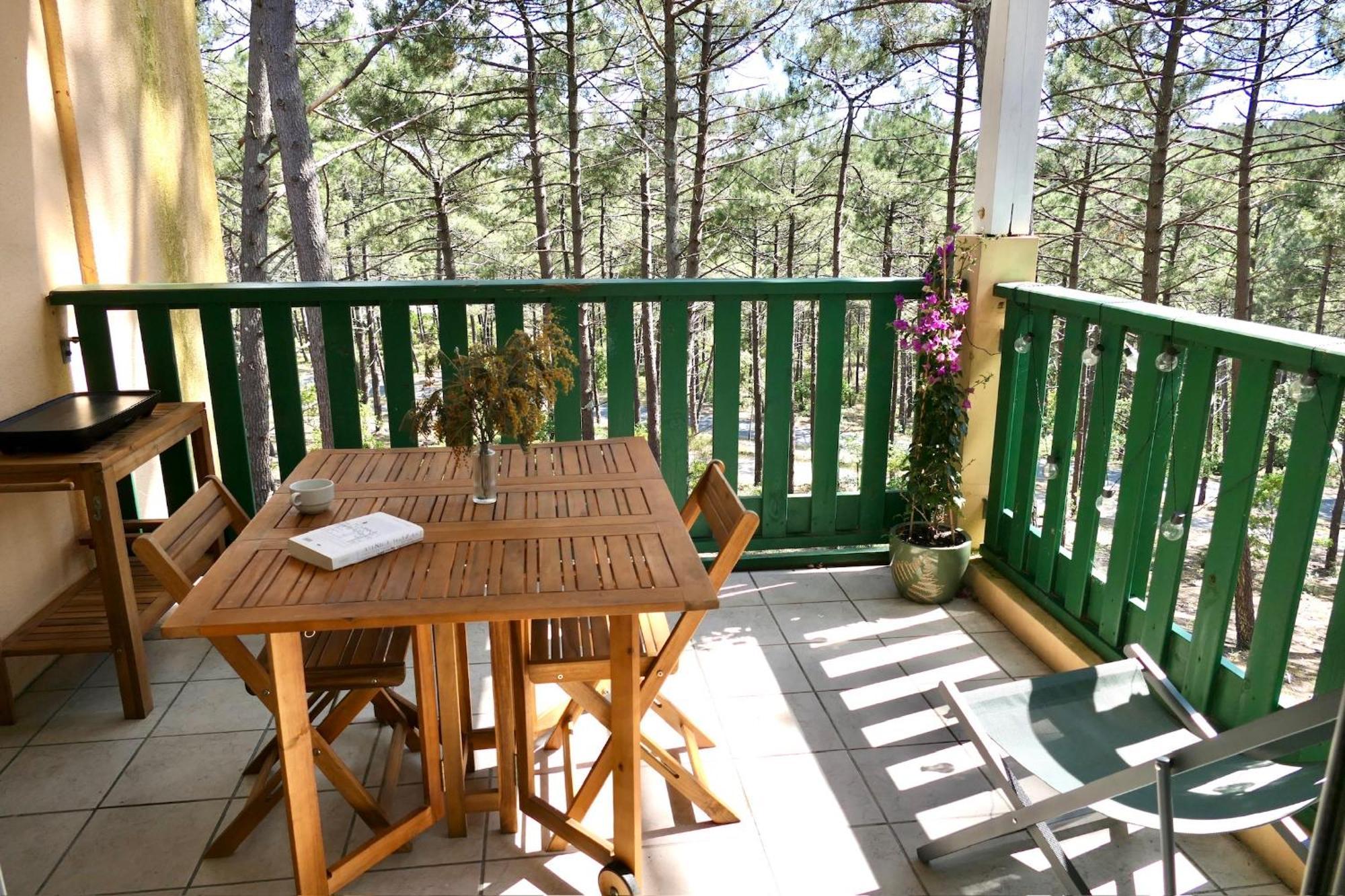 Apt Les Grands Pins, Entre Foret, Lac Et Ocean 卡尔康 外观 照片
